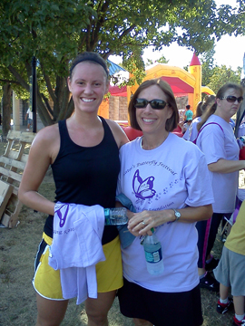 5k winner Allison Giles